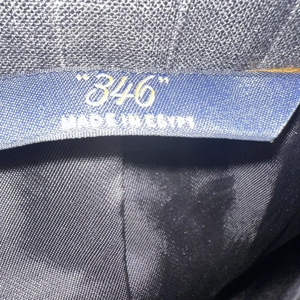 Brooks Brothers 346‎ Stretch  2 Piece Suit 43L Gray PinStripe Wool 36X30(cuffed)